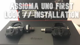 Favero Assioma UNO Power Meter Pedals // Unboxing // Installation // Review