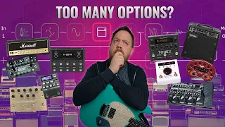 Do Guitarists Have Too Many Options?