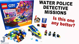 LEGO City 2022 Water Police Detective Missions 60355 Exploration & Review