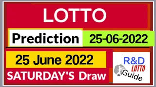 Lotto Prediction For 25 June 2022 | Uk Lotto Prediction Today 25 June 2022