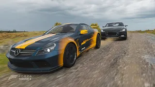 2009 Mercedes Benz SL 65 AMG Black Series Race Gameplay - Forza Horizon 4