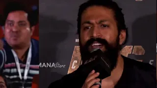 Rocking Star Yash Got Serious During Media Interaction | KGF Chapter 2 Trailer Launch | Manastars