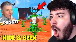 ZYZTM geht UNDERCOVER in meinem HIDE & SEEK, doch dann ... Fortnite