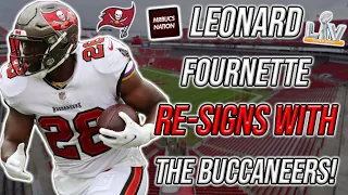 Tampa Bay Buccaneers RE-SIGN LEONARD FOURNETTE to a contract extension!