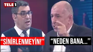 Stüdyoda gergin anlar! Enver Aysever ile Ümit Özdağ böyle tartışmıştı | TELE1 ARŞİV