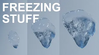 Freeze Stuff in Cinema4D and Redshift (+ Quixel Megascans) - A Tutorial