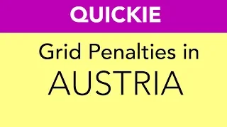 Austrian Qualifying Penalties (QUICKIE)