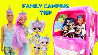 LOL Unicorn Family Punk Boi Family Camping Trip