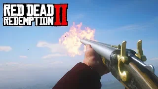 Red Dead Redemption 2 - ALL Weapons Showcase