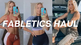 new workout clothes | fabletics try on haul