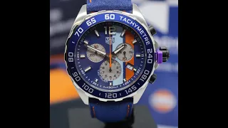 Tag Heuer F1 Gulf Chronograph new/unworn now in stock at WetherbyWatches.co.uk