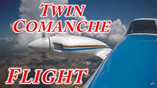 Twin Comanche Flight