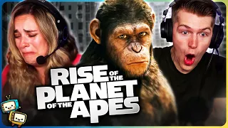 RISE OF THE PLANET OF THE APES Movie Reaction! | First Time Watch! |  Andy Serkis | James Franco