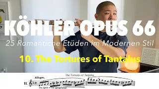 The Tortures of Tantalus (Tantalus-Qualen, Le supplice de Tantale) | Köhler Op 66 Flute Etude #11