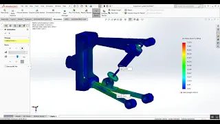 Static Analysis Assembly | Suspension System | Solidworks 2019