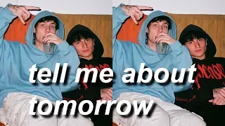 tell me about tomorrow -jaden hossler (sped up)