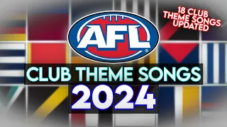 AFL - Club Theme Songs - 2024 (Updated)