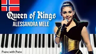 Alessandra Mele - Queen of Kings | Norway 🇳🇴 | Piano Cover | Eurovision 2023