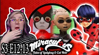 TOYS IN SPACE - Miraculous Ladybug S3 E 12 - 13 REACTION - Zamber Reacts