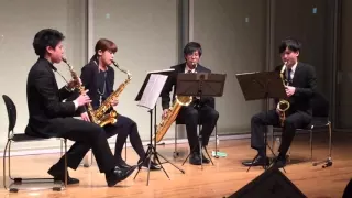 Michael Jackson / Smooth Criminal / 2Cellos Cover【Schelmisch Saxophone Quartet】