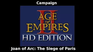 Age of Empires 2 HD Campaign: Joan of Arc 5 The Siege of Paris