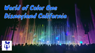 Disney California Adventure Water Show 2024 - World of Color One - Full Frame Shot