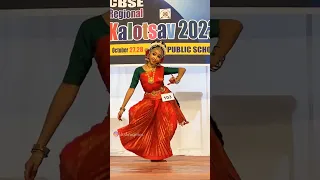 Sahodaya Regional Kalotsav🥰 Kuchipudi❤️✨1st with A grade😍 #youtubeshorts #instagramtrending