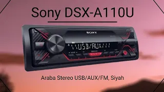 Sony DSX-A110U Araba Stereo USB/AUX/FM