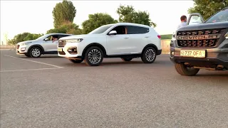 ГОНКА. CHEVROLET TRAILBLAZER 3.6 vs HYUNDAI TUCSON 2.0 vs HAVAL H6. MAX LEB.