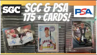 HUGE PSA & SGC Reveal! ** 175 + Cards Back from Grading! Some Big Cards! **