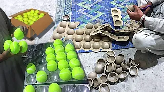 How Tennis Balls are Made | Tennis Balls Manufacturing | Tennis Ball Processing