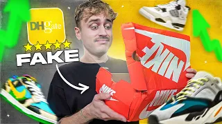 Je TESTE les FAKES SNEAKERS de DHGATE les MIEUX NOTÉS 😨