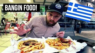 Greek Street Food Tour In Thessaloniki Greece INSANE ROASTED MEAT + Greek Street Food In Greece