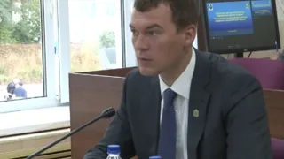 Телеканал Амурск - Встреча с врио губернатора Хабаровского края