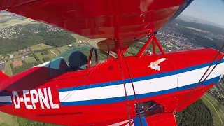 Patric Leis, Pitts S-1E - onboard