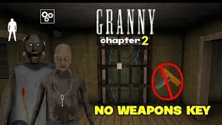 Granny chapter 2 no weapon key challenge | #viral #video #youtubevideo