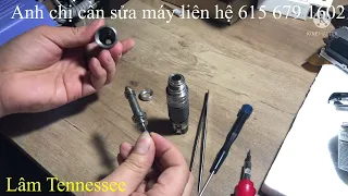 Sửa máy dũa móng tay KUPA UP200 bị nóng (thay bạc đạn)/KUPA UP200 NAIL DRILL THE BEARING REPLACEMENT