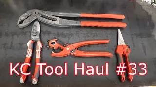 KC Tool Haul #33: Punches, Pliers and Cutters (NWS + Knipex!)