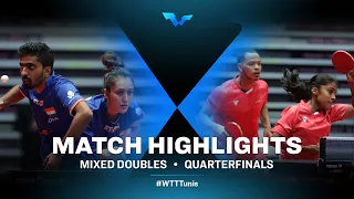 Batra/Gnanasekaran vs Pavade/Cassin | WTT Contender Tunis | XD | QF