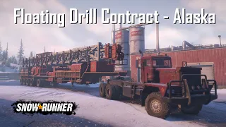 SnowRunner - Floating Drill Contract with the Pacific P12