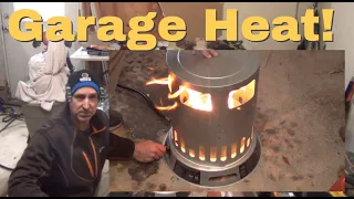 Garage Heat Using DynaGlo Portable Gas Heater - How To Quickly Heat Your Garage To Get Back To Work!