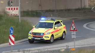 Pirna German Red Cross response compilation - ambulances + (spare) doctor cars [GER | 2019 - 2021]