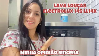 RESENHA - LAVA LOUÇAS ELECTROLUX -14 SERVIÇOS INOX - LL14X #resenha