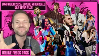 Day 7 | Eurovision 2022 Second Rehearsals | 🇦🇺🇨🇾🇮🇪🇲🇰🇪🇪🇵🇱🇲🇪🇧🇪🇸🇪🇷🇴🇨🇿 | Eurovision 2022 Rehearsal