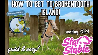How To Get To Brokentooth Island SSO! Quick and Easy (Working 2024) Star Stable Online