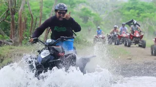 Costa Rica Rain Forest ATV Tour.