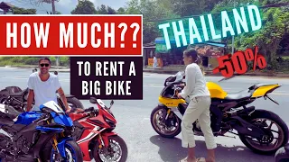 HOW MUCH TO RENT A BIG BIKE IN PHUKET (Thailand)? Sayan bigbike, Patong Beach | OCTOBER 2021