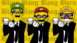 BLING BANG BANG BORN Super Mario Animated Meme