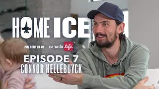 Connor Hellebuyck is a dad first, hockey player second