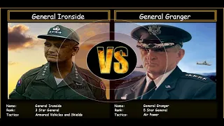General Ironside VS General Granger - Shockwave Chaos Mod - Challenge - C&C Generals